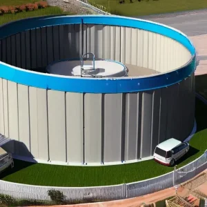 Газгольдер на участке: проектирование бетонного основания и нормы отступов резервуара СУГ от дома и границ