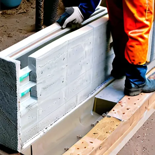 Армирование кладки из газобетона: правила штробления и укладки стеклопластиковой арматуры