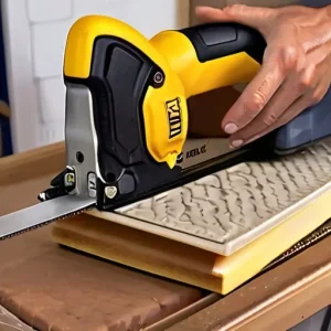 Как резать теплую керамику без сколов: использование аллигаторной пилы (DeWalt) для сохранения геометрии сот