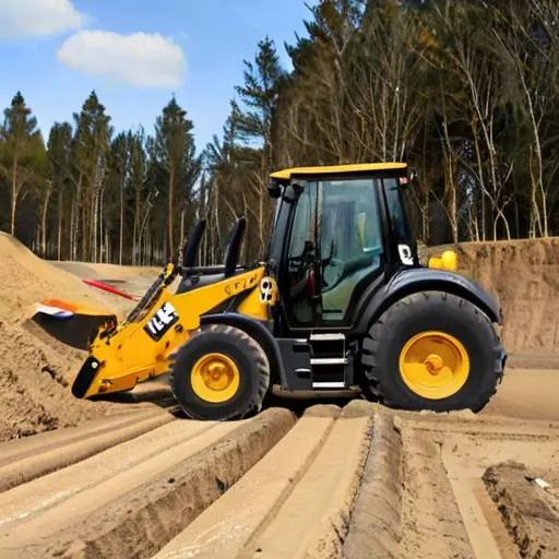 Экскаватор-погрузчик (JCB 3CX): универсальная колесная техника для рытья котлована и разравнивания грунта