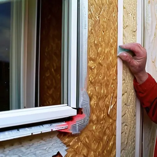 Мокрый фасад на каркасном доме: приклейка фасадного пенополистирола на ОСП (OSB) через ветровлагозащитную мембрану
