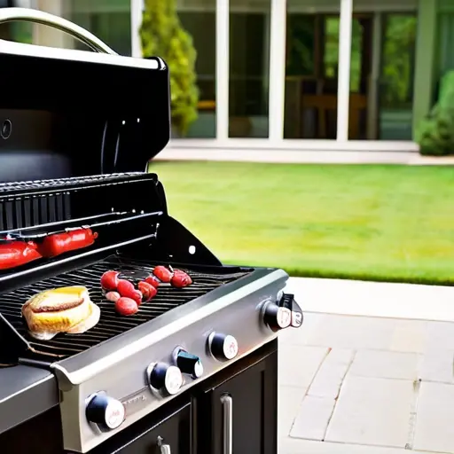 Газовые уличные грили (Weber, Broil King) в летней кухне: безопасное подключение к пропановому баллону и чистка решеток