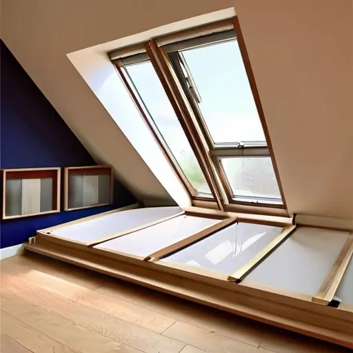 Мансардные окна (Velux, Fakro): расчет площади остекления скатной крыши и проектирование шага стропил под раму
