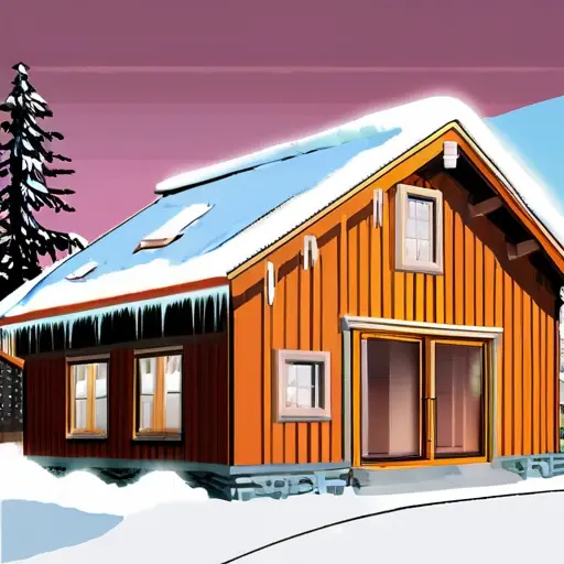 Проектирование системы антиобледенения кровли: расчет мощности греющего кабеля и места установки терморегулятора