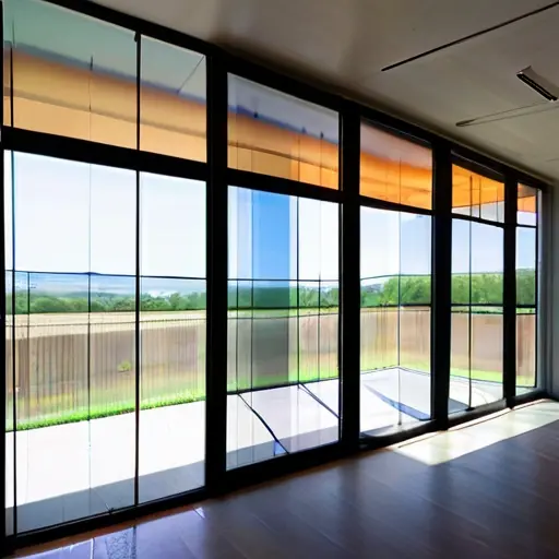 Электрохромное смарт-стекло (Smart Glass) в окнах: скрытая подводка слаботочного питания для автоматического затемнения стеклопакетов