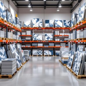 Обзор оптовых продаж керамической плитки и керамогранита по России
